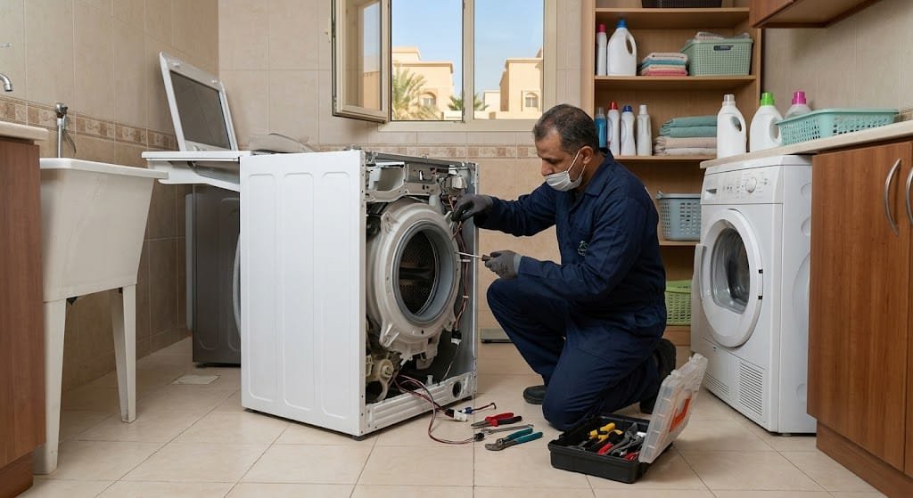 أفضل شركة صيانة غسالات حي المربع بالرياض بأحدث التقنيات وقطع الغيار الأصلية