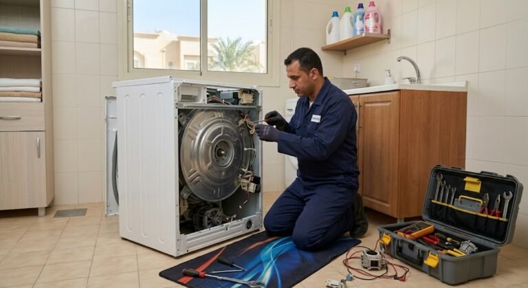 أفضل شركة صيانة غسالات حي الشعلان بالرياض بأحدث التقنيات وقطع الغيار الأصلية