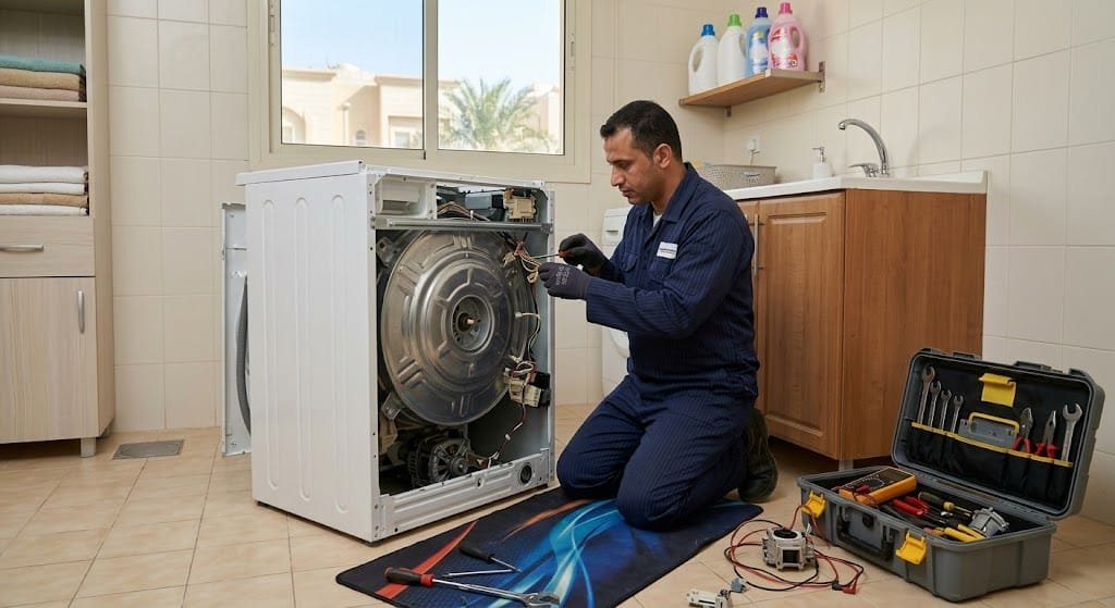 أفضل شركة صيانة غسالات حي الشعلان بالرياض بأحدث التقنيات وقطع الغيار الأصلية