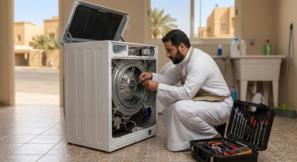 صيانة غسالات حي الديره بالرياض - خدمات فحص وتصليح الغسالات الأوتوماتيكية والعادية
